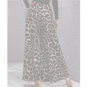Awesome wide bottom leopard pants